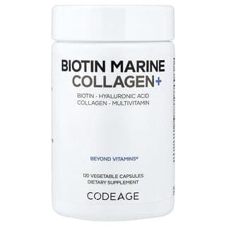 Codeage, 生物維生素海洋膠原蛋白+，120 粒素食膠囊