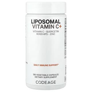 Codeage, 脂質體維生素 C+，180 粒素食膠囊