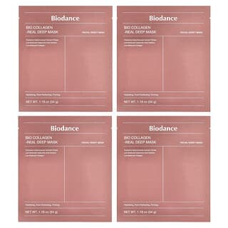 Biodance, 生物膠原蛋白美容面膜，4 片，每片 1.19 盎司（34 克）