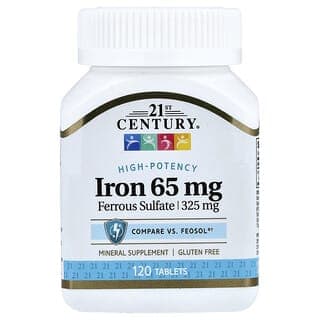 21st Century, 鐵，65 毫克，120 片