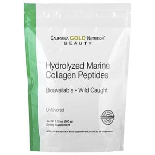 California Gold Nutrition, 水解海洋膠原蛋白多肽，無調味，7.05 盎司（200 克）