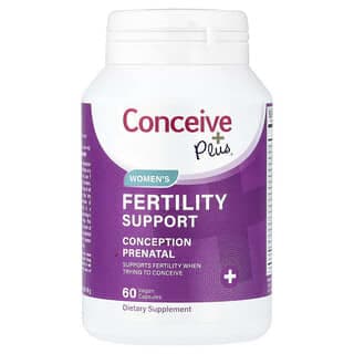 Conceive Plus, 女性生育幫助，60 粒全素膠囊