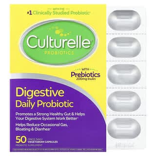 Culturelle, 益生菌，消化道日常益生菌，100 億 CFU，50 粒每日一次素食膠囊