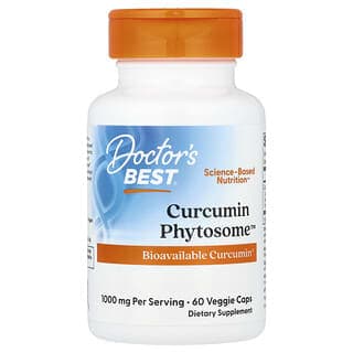 Doctor's Best, 姜黃素磷脂複合物™,60 粒素食膠囊(每粒 500 毫克)