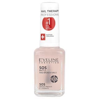 Eveline Cosmetics, SOS 脆弱易斷指甲多維生素調理劑，0.42 液量盎司（12 毫升）