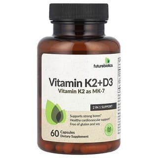 Futurebiotics, 維生素 K2 + D3，60 粒膠囊