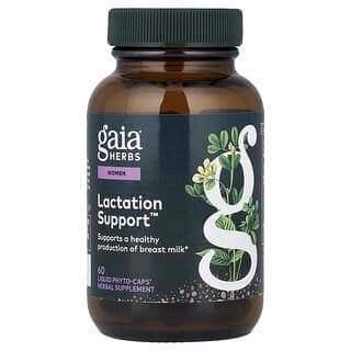 Gaia Herbs, 女性，哺乳幫助™，60 粒液體 Phyto-Caps 膠囊