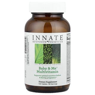 Innate Response Formulas, Baby & Me™ 多維生素，120 片