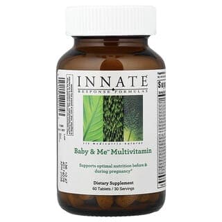 Innate Response Formulas, Baby & Me™ 多維生素，60 片
