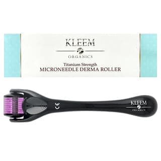 Kleem Organics, 微針滾輪，鈦合金強度，1 件裝