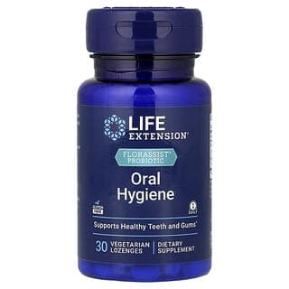 Life Extension, FLORASSIST® 益生菌，口腔衛生，30 片素食含片