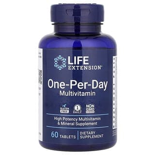 Life Extension, 每日一片多維生素礦物營養片，60 片裝