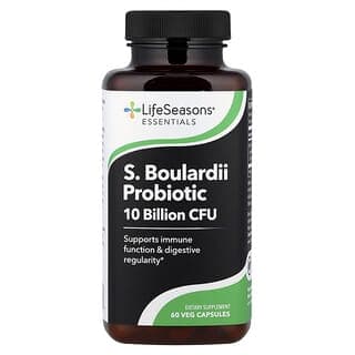 LifeSeasons, 布拉酵母菌，60 粒素食膠囊（每粒膠囊 250 毫克）