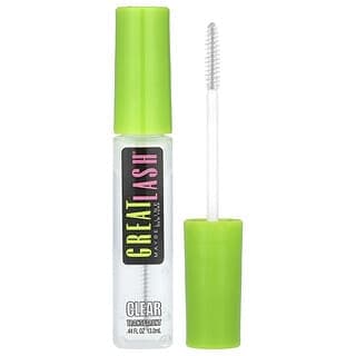 Maybelline, 卷翹纖長睫毛膏，110 Clear 透明，0.44 液量盎司（13 毫升）