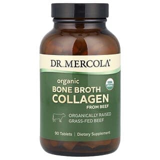 Dr. Mercola, 有機牛骨湯膠原蛋白片，90 片