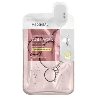 MEDIHEAL, 膠原蛋白，裸色凝膠美容面膜，1 片，1.05 盎司（30 克）