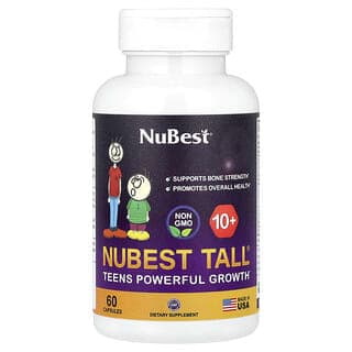 NuBest, Tall®，青少年優效成長，10 歲以上，60 粒膠囊