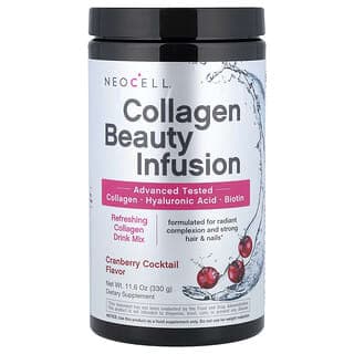 NeoCell, Collagen Beauty Infusion 混合飲品，蔓越莓雞尾酒，11.6 盎司（330 克）