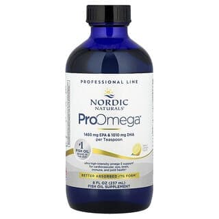 Nordic Naturals, ProOmega®，檸檬味，2840 毫克，8 液量盎司（237 毫升）