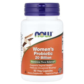 NOW Foods, 女性專用益生菌素食膠囊，200 億 CFU，50 粒裝