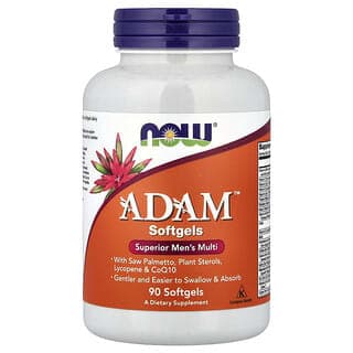 NOW Foods, ADAM™，高級男性多營養素，90 粒軟膠囊