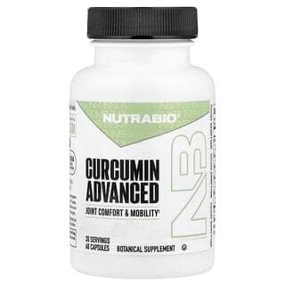 NutraBio, 高級姜黃素膠囊，60 粒