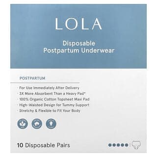 Lola, 一次性產後內褲，10 條