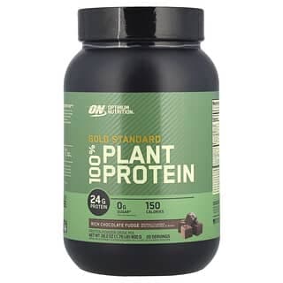 Optimum Nutrition, 金標準全植物蛋白質，營養豐富的巧克力軟糖，1.76 磅（800 克）