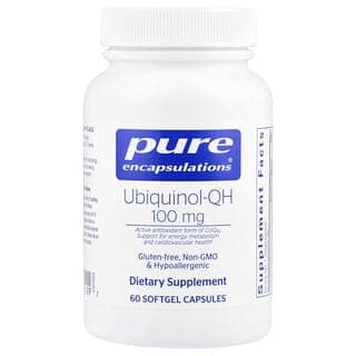 Pure Encapsulations, 泛醇-QH，100 毫克，60 粒軟膠囊