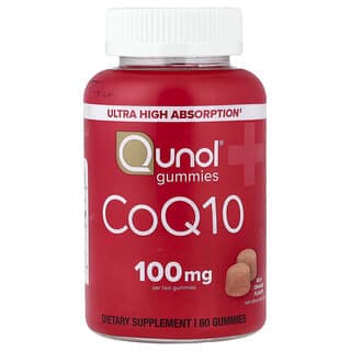 Qunol, 輔酶 Q10 軟糖，濃鬱橙味，60 粒軟糖（每粒軟糖 50 毫克）