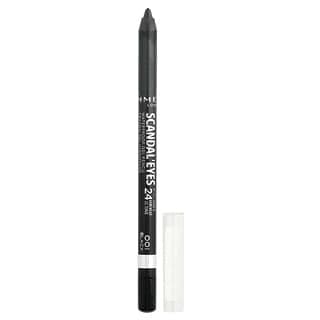 Rimmel London, Scandaleyes，24 小時持妝，Kohl Kajal 防水眼線，001 黑色，0.04 盎司 (1.3 克)