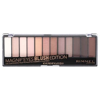 Rimmel London, Magnif 'Eyes 眼部修容調色盤，002 腮紅色，0.5 盎司（14.2 克）