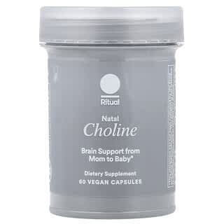 Ritual, Natal Choline, Citrus, 60 Vegan Capsules (275 mg per Capsule)