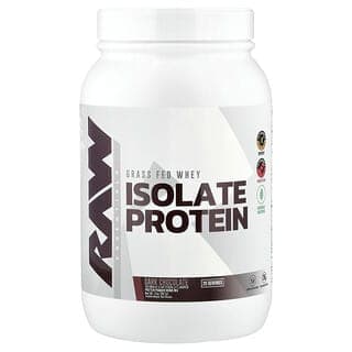 Raw Nutrition, 草飼分離乳清蛋白，黑巧克力味，1.97 磅（892.5 克）
