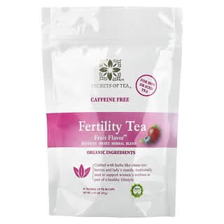 Secrets of Tea, Get Pregnant Fertility™ 果茶，無咖啡萃取，20 茶包，1.47 盎司（41 克）