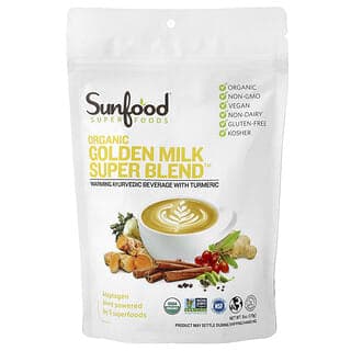 Sunfood, 有機黃金牛奶超級混合物™,6 盎司(170 克)