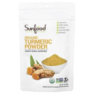 Sunfood, 有機薑黃粉,4 盎司(113 克)
