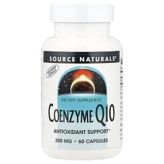 Source Naturals, 輔酶Q10膠囊,200毫克,60粒