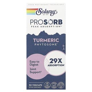 Solaray, 薑黃磷脂複合物，500 毫克，30 粒素食膠囊