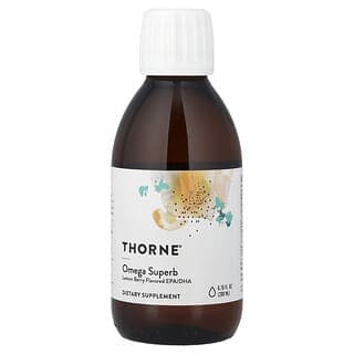 Thorne, Omega Superb，檸檬漿果味，6.76 液液量盎司（200 毫升）