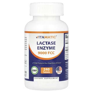 Vitamatic, 乳糖酶,9000 FCC,240 片