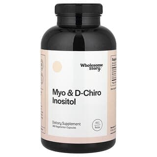 Wholesome Story, Myo-肌醇和 D-手性肌醇，360 粒素食膠囊