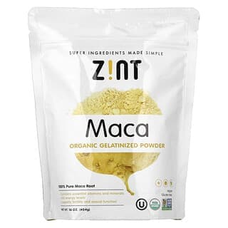 Zint, 有機膠凝瑪卡粉，16 盎司（454 克）