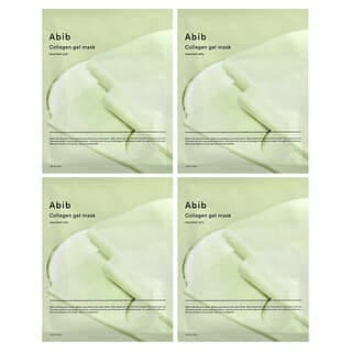 Abib, 膠原蛋白凝膠美容面膜,魚腥草果凍,4 片,1.23 盎司(35 克)