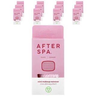 AfterSpa, 迷你卸妝液,粉色,12 塊卸妝布