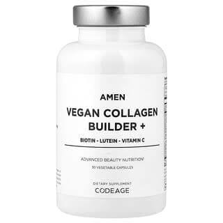 Codeage, Amen,素食膠原蛋白構建劑+,30 粒素食膠囊