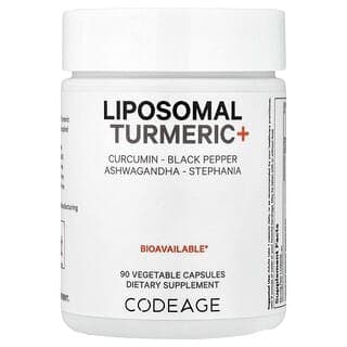 Codeage, 脂質體姜黃+,90 粒素食膠囊