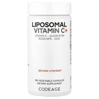 Codeage, 脂質體維生素 C+,180 粒素食膠囊
