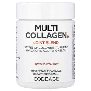 Codeage, 多膠原蛋白 + 關節支援混合物,90 粒素食膠囊