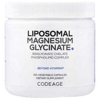 Codeage, 脂質體甘氨酸鎂,240 粒素食膠囊